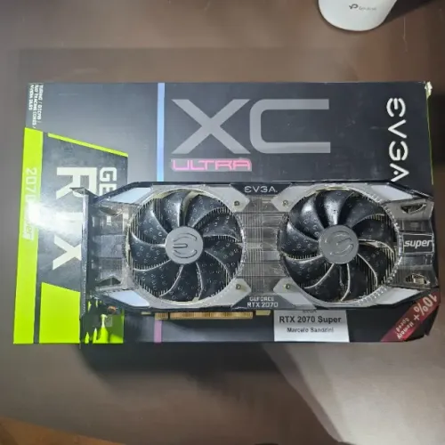 RTX 2070 Super 8GB EVGA XC Ultra com caixa + garantia