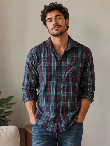 Camisa xadrez masculino tamanho M 20 reais