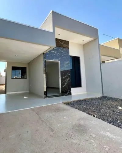 ESSA IMPECÁVEL CASA!!! Com suíte!! 320.000 Casa nova no JD COSTA VERDE minha casa minha v
