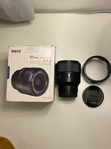 Lente 85mm meike sony