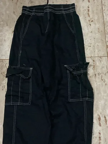 Calça balão preta