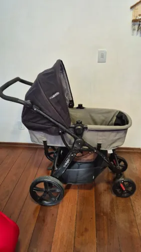 Carrinho De Bebê Kiddo Com Moisés E Bebê Conforto