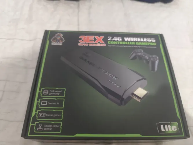 Gamestick lite 4k 3ex- 3000 jogos