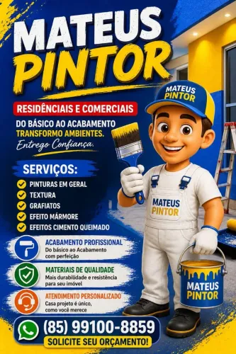 Precisando de pintor? Sou a sua solução