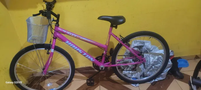 Bicicleta rosa