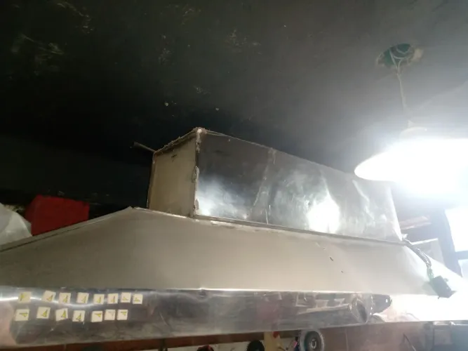 Coifa de inox.2.40.comp/55 larg./63.autura