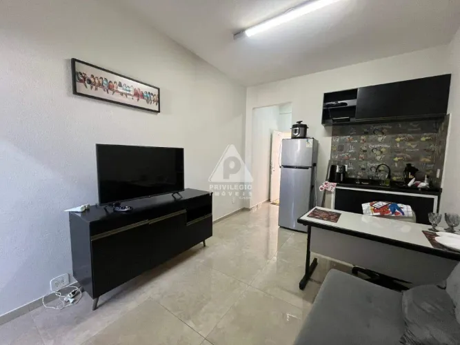 Apartamento 1 quarto no Centro, portaria 24h, aceita AirBnb