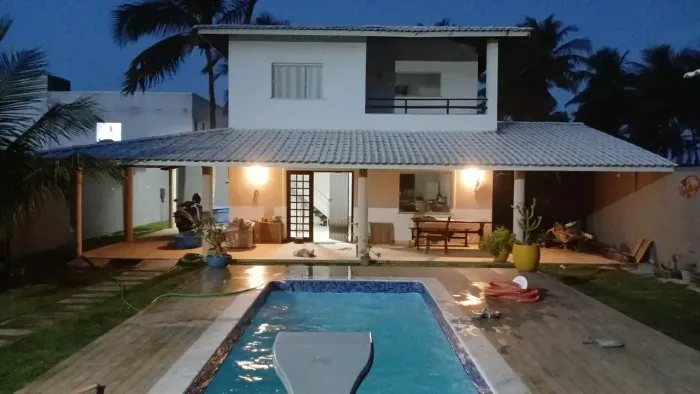 Belíssima Casa com piscina na praia do Sítio do Conde