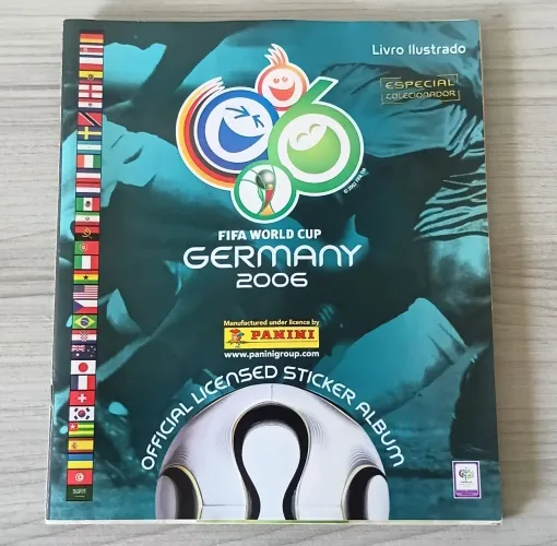 Álbum Copa 2006 INCOMPLETO Panini