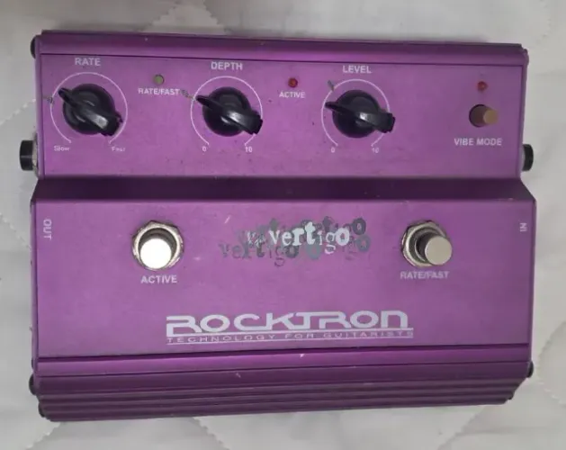 Pedal Guitarra Rocktron Vertigo Rotary e Vibe