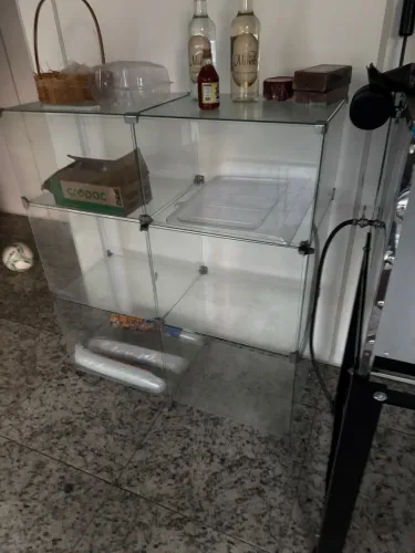 Expositor de vidro 