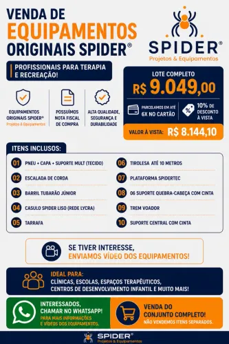 Equipamentos de terapia ocupacional Spider