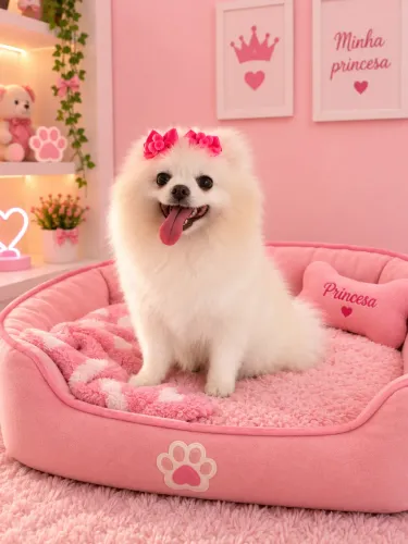 Fêmea Lulu da Pomerania 2 anos