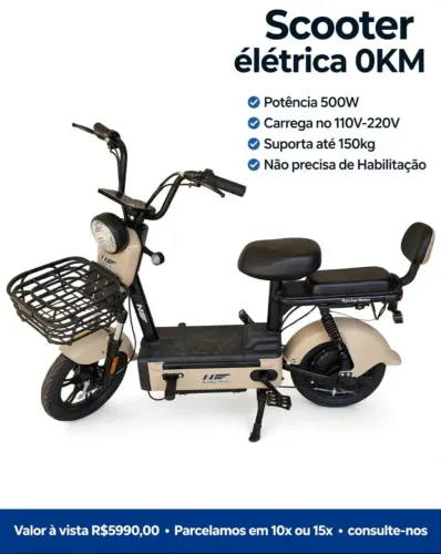 Scooter Elétrica 500W Zero Ok