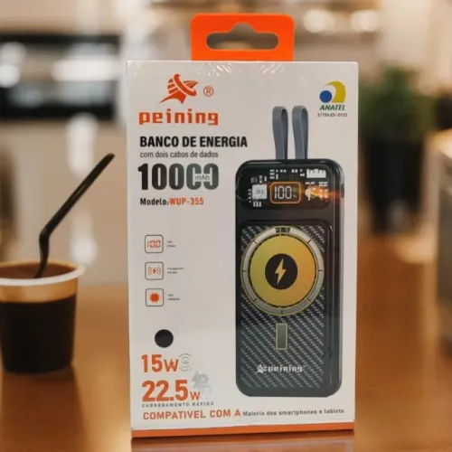POWER BANK INDUÇÃO 10000mAh Modelo WUP-355 an4
