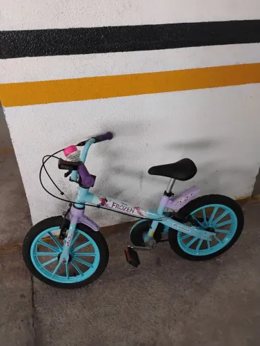 Bicicleta infantil frozen