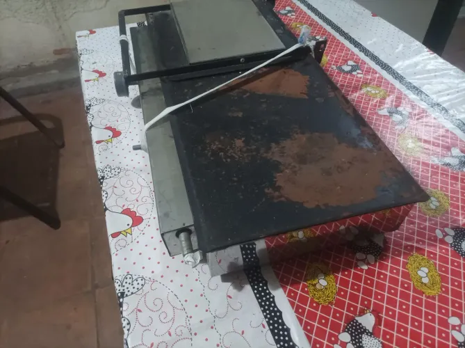 Chapa de Hambúrguer a gas
