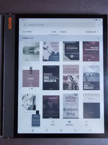 Onyx Boox Note Air3 C - 64gb E-reader + Capa + Caneta