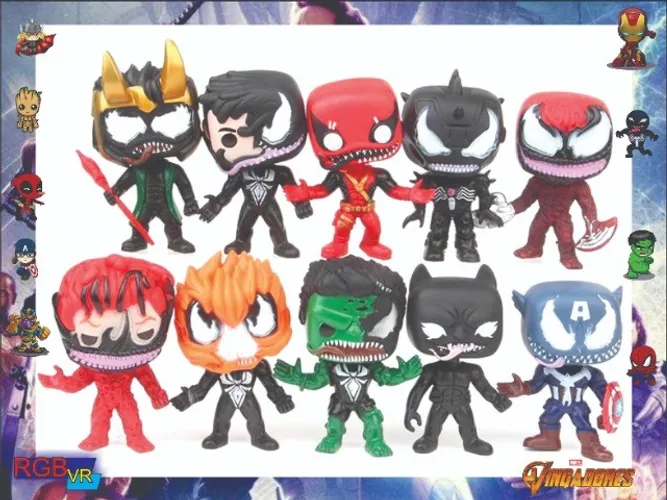 Funko Vingadores V (Verificar Os Valores Por Unidade)