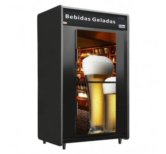 Cervejeira Para 20 Caixas 600ml (480 Garrafas) 2 Portas Cegas - Frilux