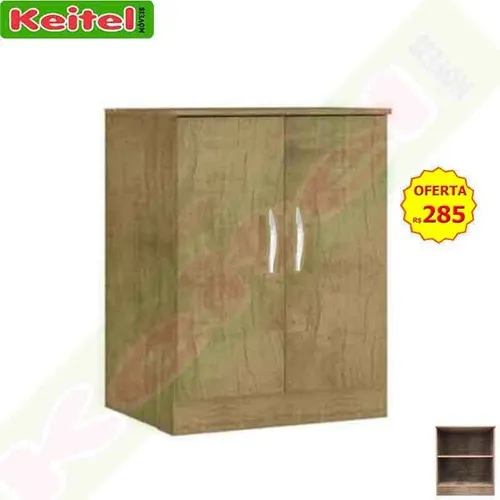 Balcão Escritório Multiuso 2 portas Sólu Terracota