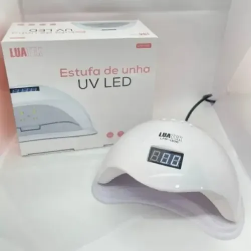 Estufa Cabine Led UV para Unhas de Gel Fibra 