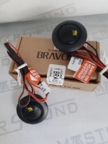 Par de mini tweeter. Bravox. Neo point. Novo. Instalado.