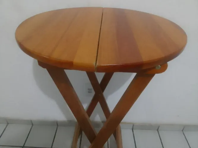 Mesa Bistrô Redonda para Bar, lanchonete, Altura =95cm, Diametro = 55cm