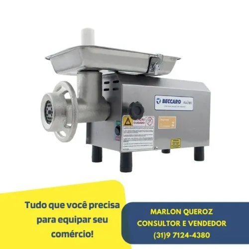 Moedor de Carne Novo Boca 08 Bivolt