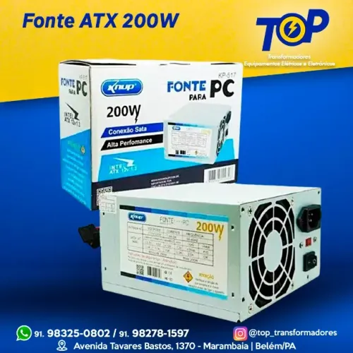 fonte atx 200w