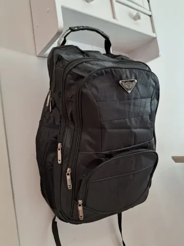 Mochila Grande Reforçada 4 bolsos + 2 Laterais