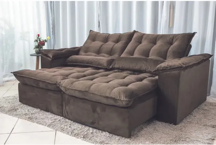 SOFÁ RETRÁTIL LINHA PREMIUM !