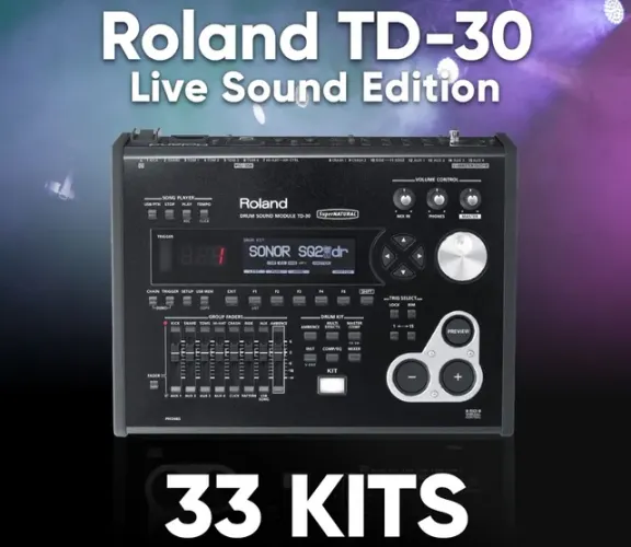 Atualização Roland TD-30 