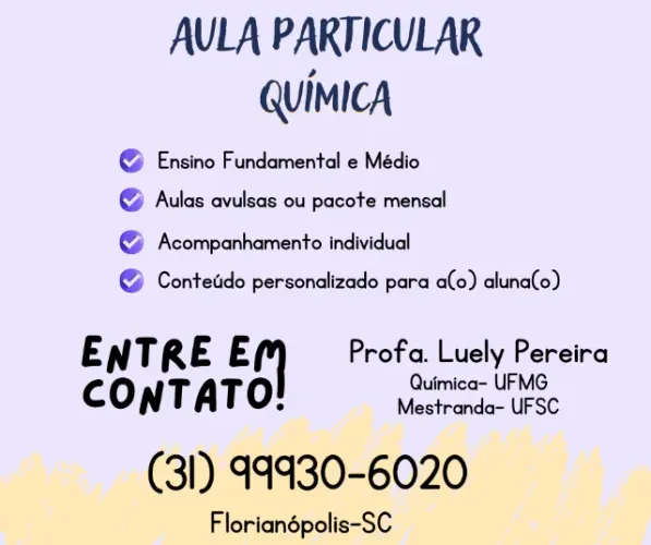 Aula particular Química