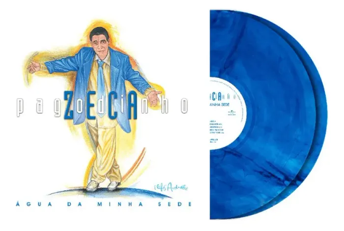 Vinil Zeca Pagodinho - Água Da Minha Sede (2lp Azul)