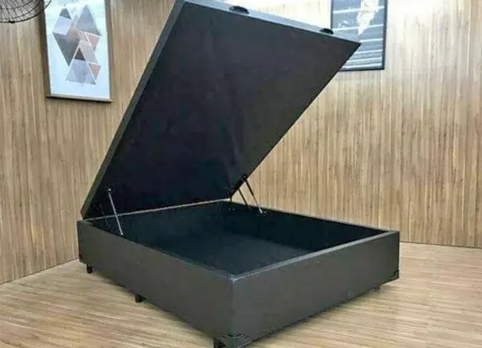Vendo base baú casal NOVA! Entrega rápida 