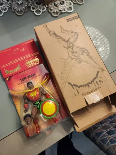 MOTU ORIGINS Sun Man Masters of the Universe Mattel Creations Exclusive. Motu.