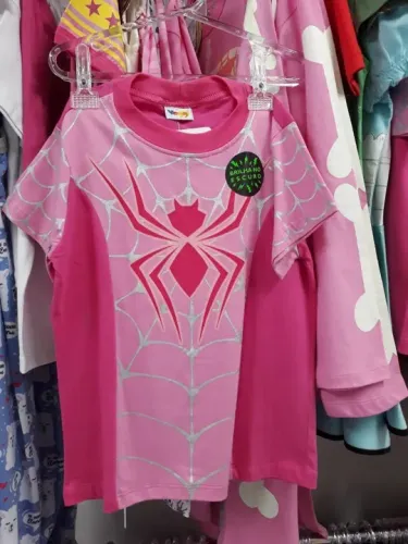 Fantasia Infantil Mulher Aranha - Tamanho 8 Anos