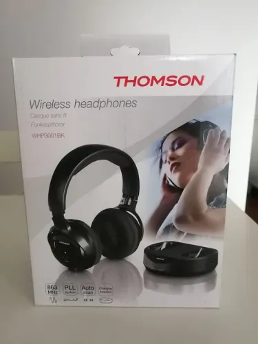 wireless headphones Thompson whp3001 bk