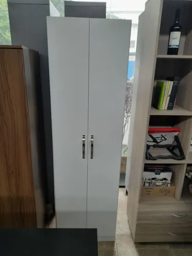 Armário de 2 Portas Branco multisos