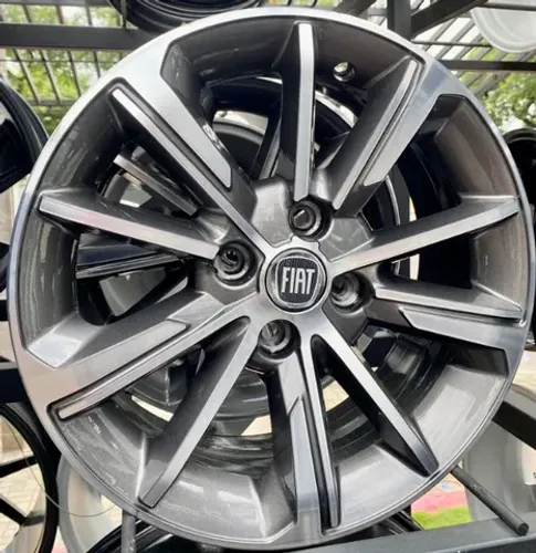 Rodas Fiat Cronos grafite aro 15  Furação 4X98