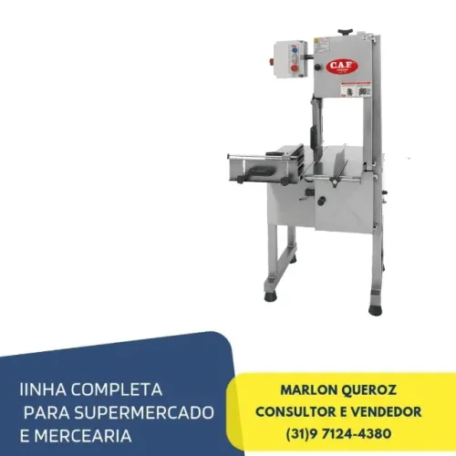 Serra Fita Caf Nova c/ NR12 Inox
