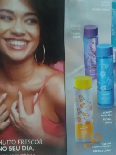 body splash  ( tangerina e magnólia) avon