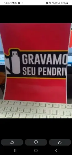 Gravação de pen drive mais de 2 mil músicas 