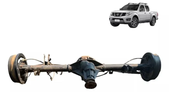 Eixo Traseiro Completo Nissan Frontier 2009 2010 2011 2012 2013 2014