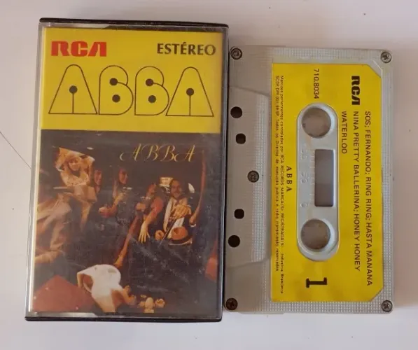 Fita Cassete K7 Abba Original RCA