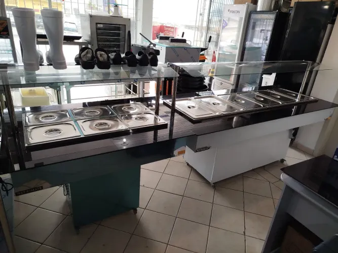R1 Kit buffet aquecido e refrigerado Refrimate