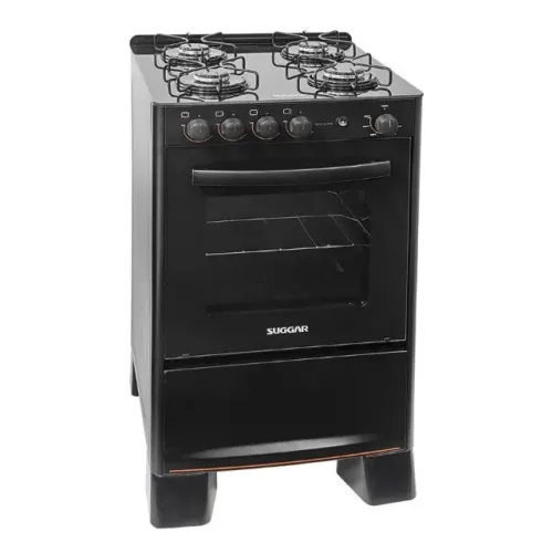Fogão Cook Glass 4 Bocas - Suggar DIVIDIMOS EM ATE 10 X SEM JUROS 