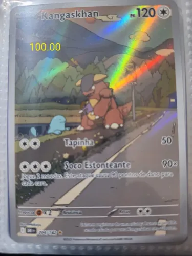 Carta Pokémon Kangaskhan - Colecionador