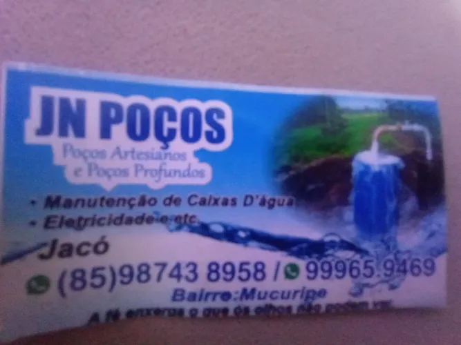 JN poço fazemos perfuração de poço artesiano e profundo 